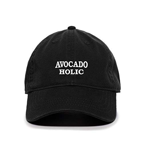 Avocado Holic Embroidered Cotton Dad Hat image 0