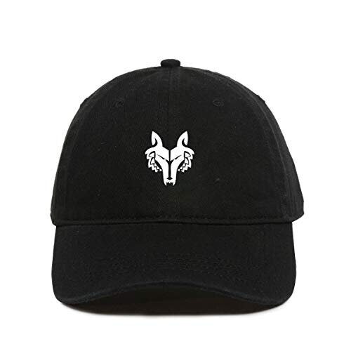 Wolf Pack Dad Embroidered Cotton Baseball Cap image 0