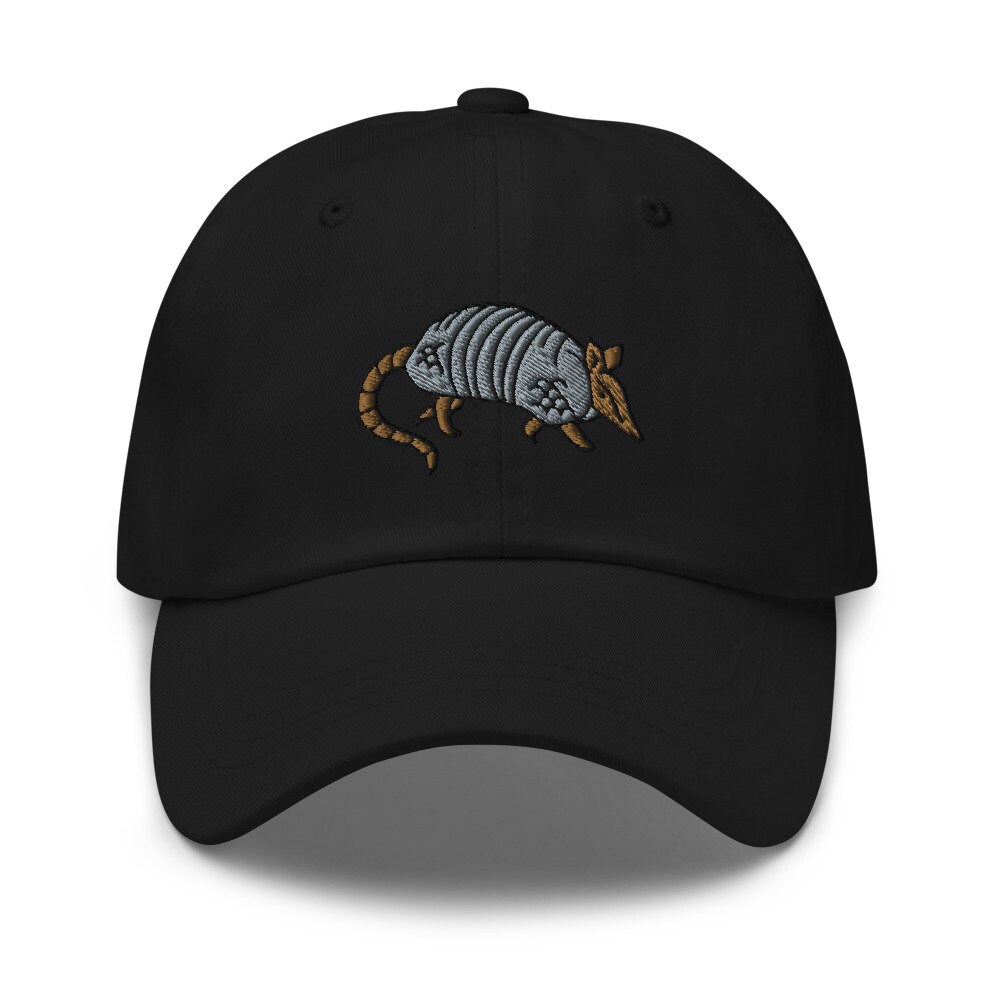 Armadillo Wildlife Embroidered Baseball Cap - Perfect Armadillo Dad Gift Funny Wildlife Hat image 4