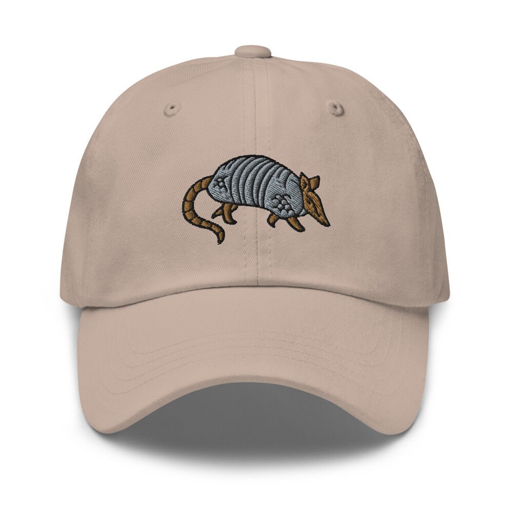 Armadillo Wildlife Embroidered Baseball Cap - Perfect Armadillo Dad Gift Funny Wildlife Hat image 7