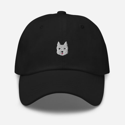 Westie Embroidered Baseball Cap - West Highland White Terrier Dad Hat Mom Gift image 0