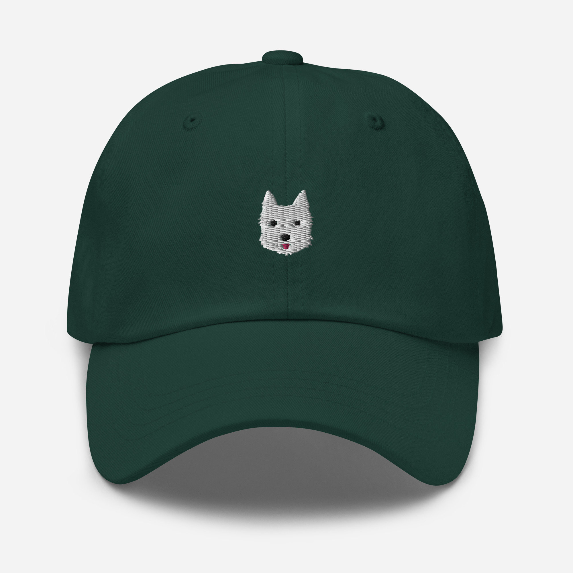 Westie Embroidered Baseball Cap - West Highland White Terrier Dad Hat Mom Gift image 1