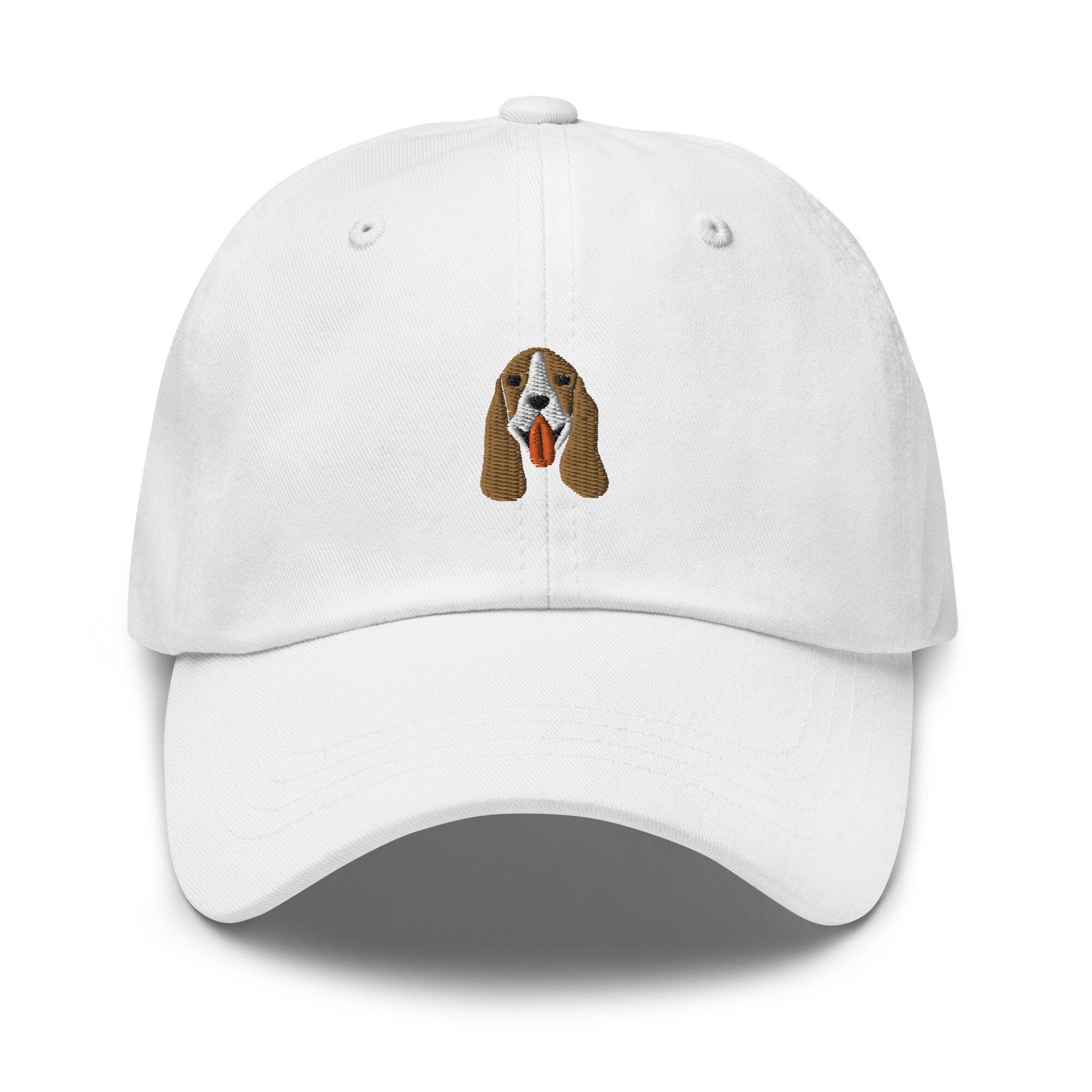 Basset Hound Embroidered Cap - Baseball Hat for Basset Hound Mom & Dad Perfect Basset Hound Gift image 2