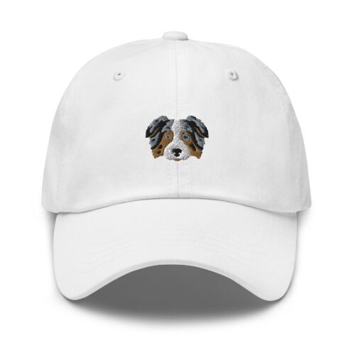 Australian Shepherd Cap - Merle Dad Hat Embroidered Aussie Baseball Cap Dog Mom Gift image 1