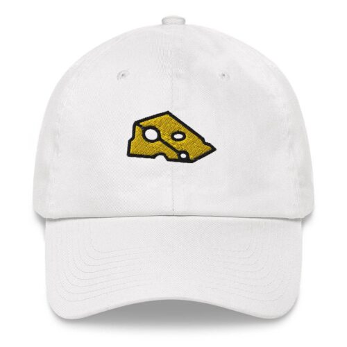 Cheese Embroidered Cotton Baseball Cap - Perfect Gift Hat Accessory image 0