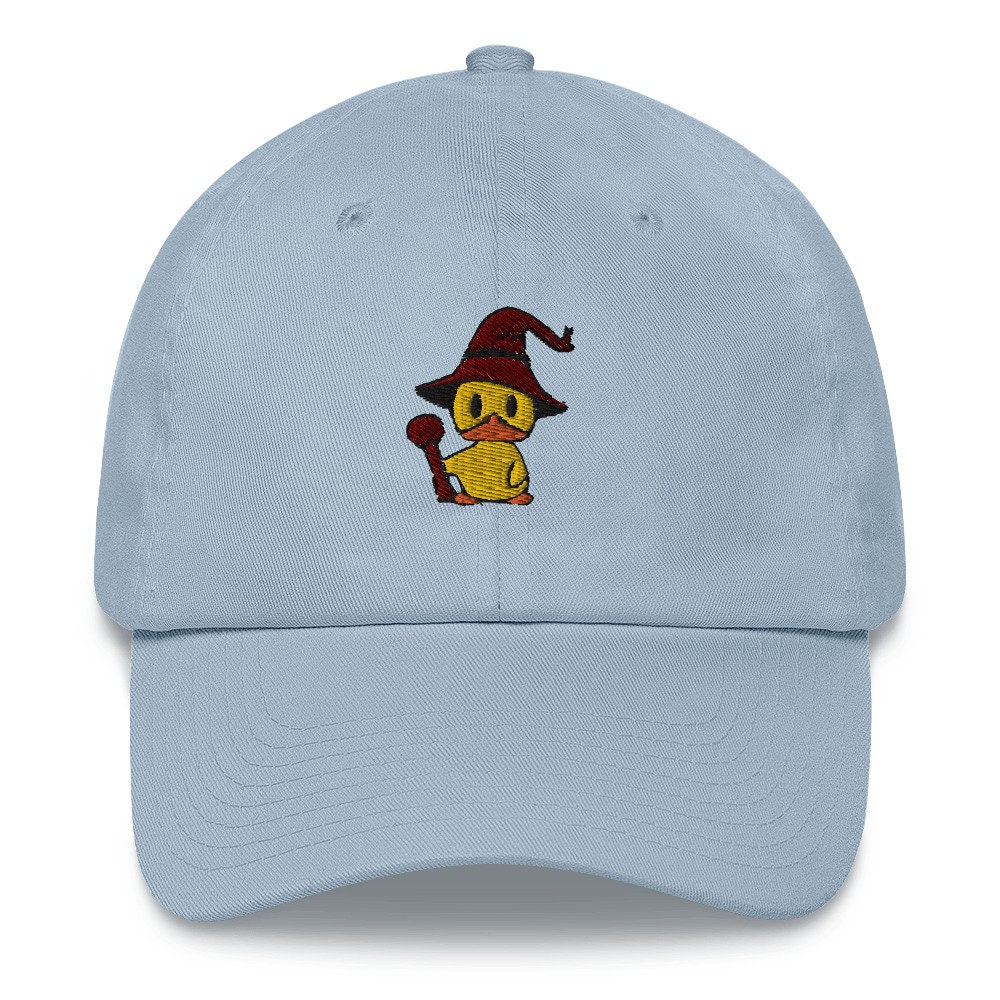 Wizard Duck Dad Hat - Cute Animal Baseball Cap Ideal Gift image 3