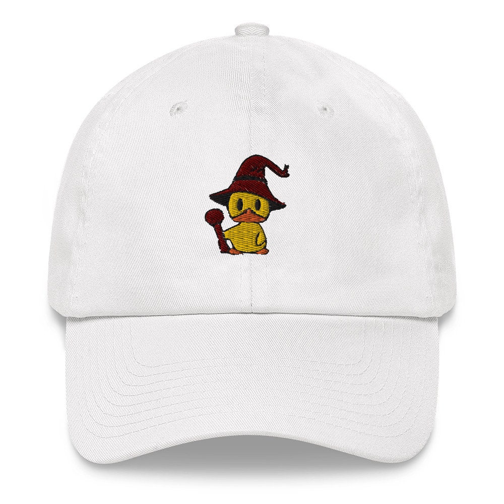 Wizard Duck Dad Hat - Cute Animal Baseball Cap Ideal Gift image 2