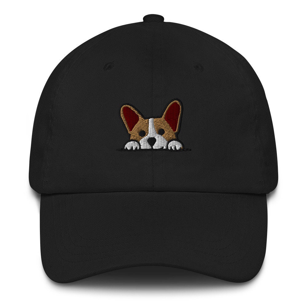 Corgi Dad Hat - Embroidered Vintage Style Baseball Cap - Kawaii Chibi Gift image 4