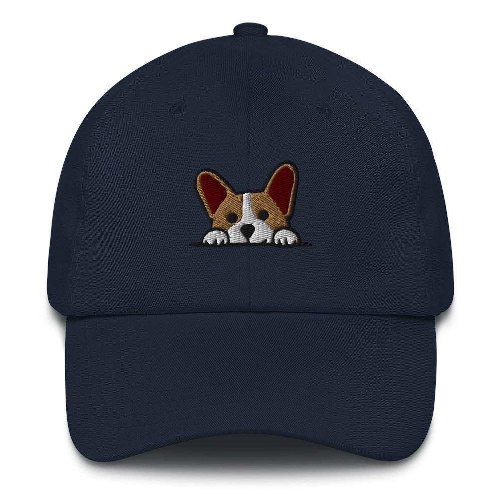 Corgi Dad Hat - Embroidered Vintage Style Baseball Cap - Kawaii Chibi Gift image 5