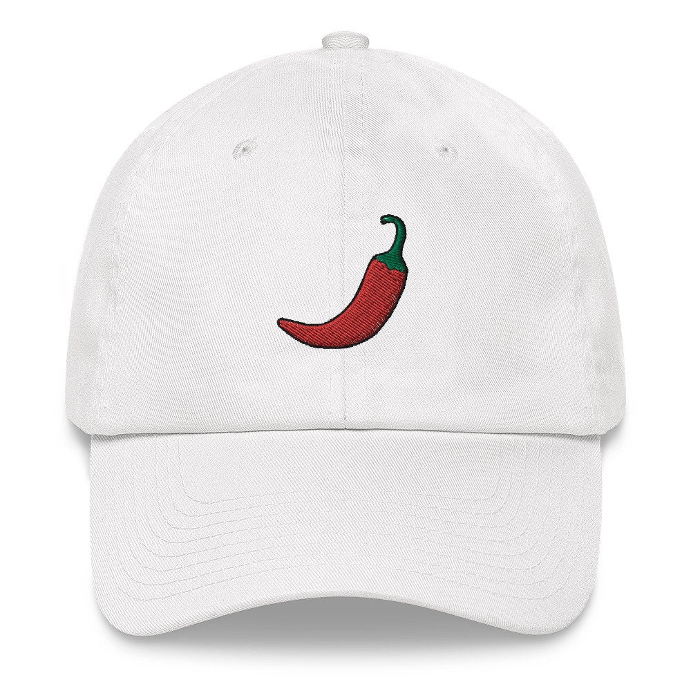 Chilli Embroidered Dad Hat - Baseball Cap Vintage Style Trucker Hat image 2