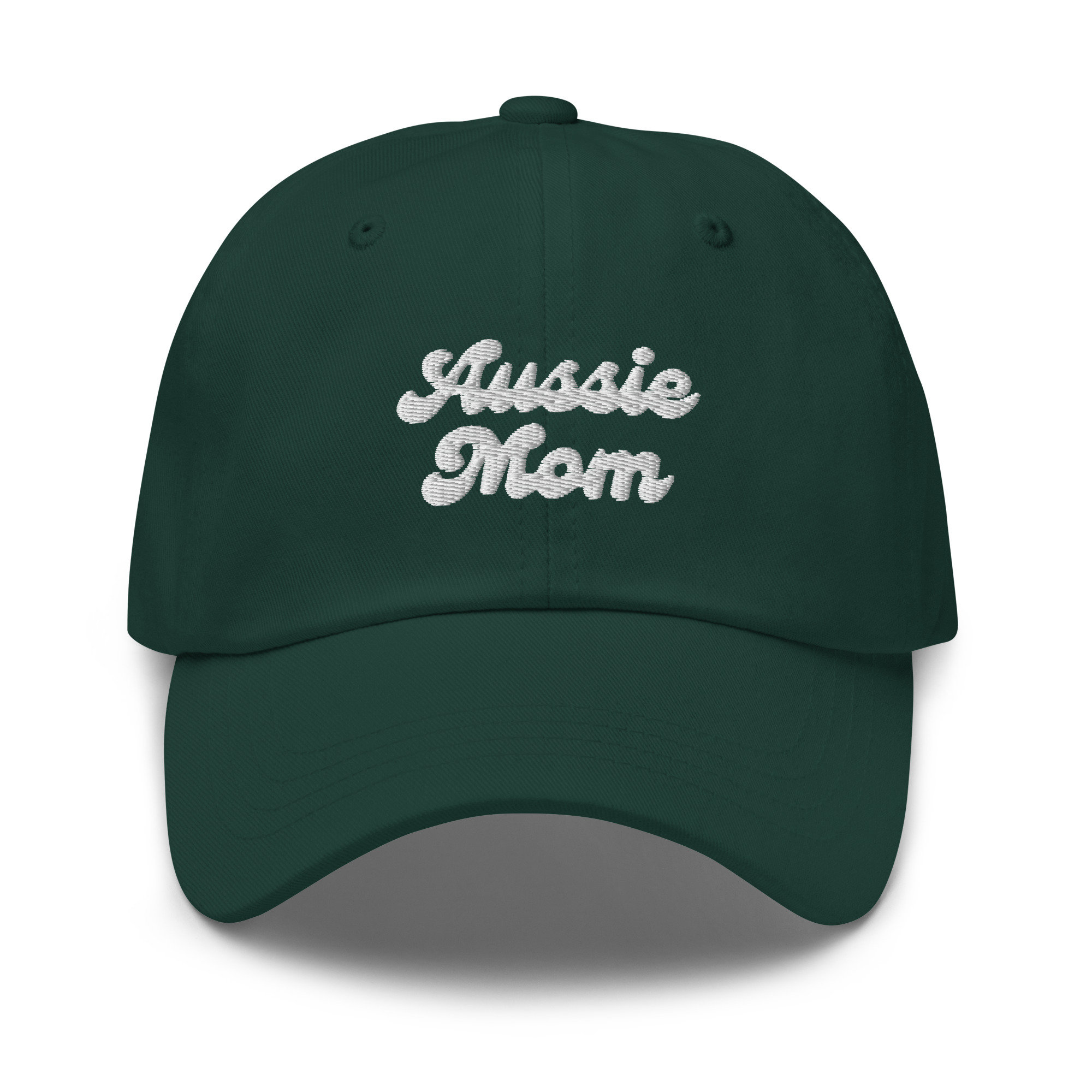 Australian Shepherd Embroidered Baseball Cap - Aussie Mom & Dad Hat Aussie Shepherd Gifts image 2