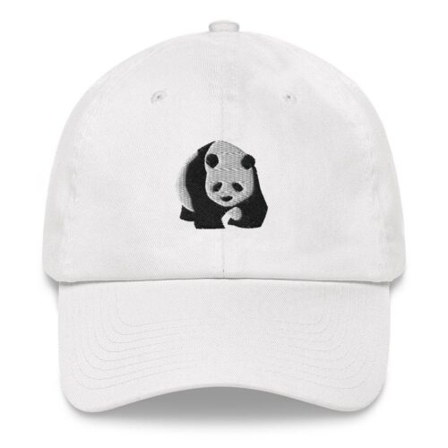 Unisex Embroidered Panda Baseball Cap Animal Lover Hat Gift image 0