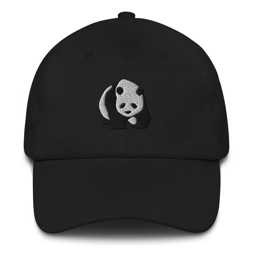 Unisex Embroidered Panda Baseball Cap Animal Lover Hat Gift image 3