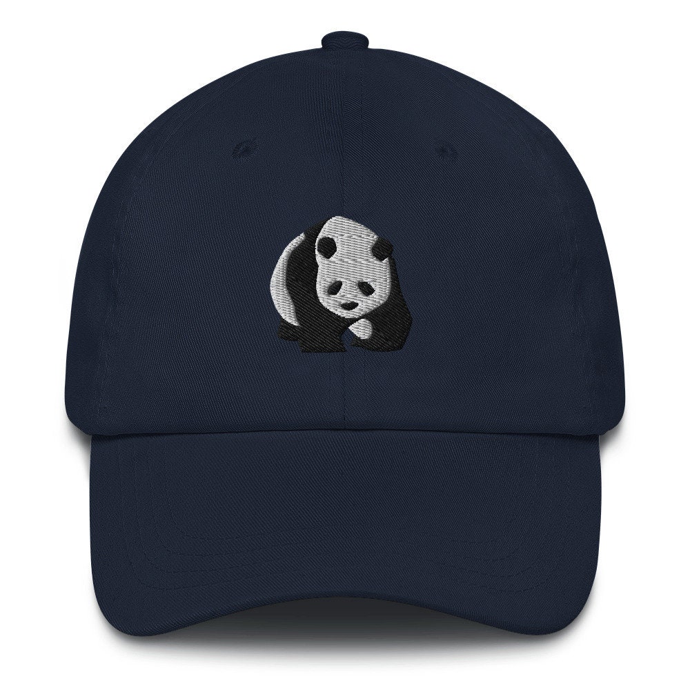 Unisex Embroidered Panda Baseball Cap Animal Lover Hat Gift image 4