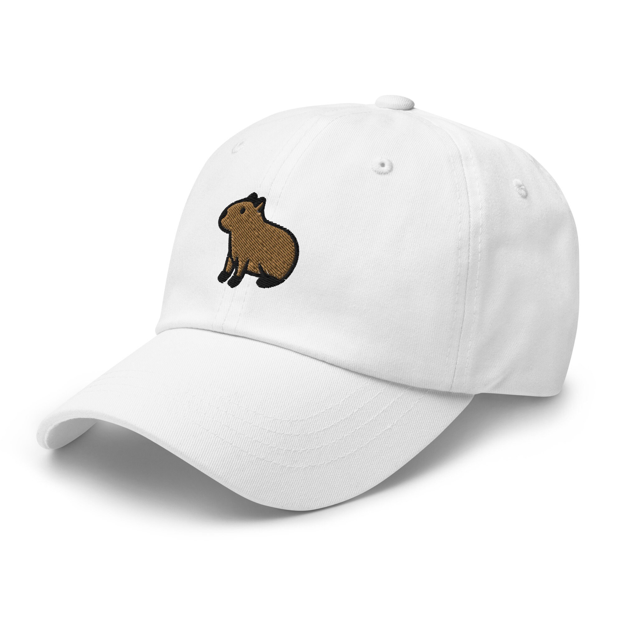 Capybara Embroidered Dad Hat - Embroidery Comfortable Baseball Cap Animal Lover Gift image 1