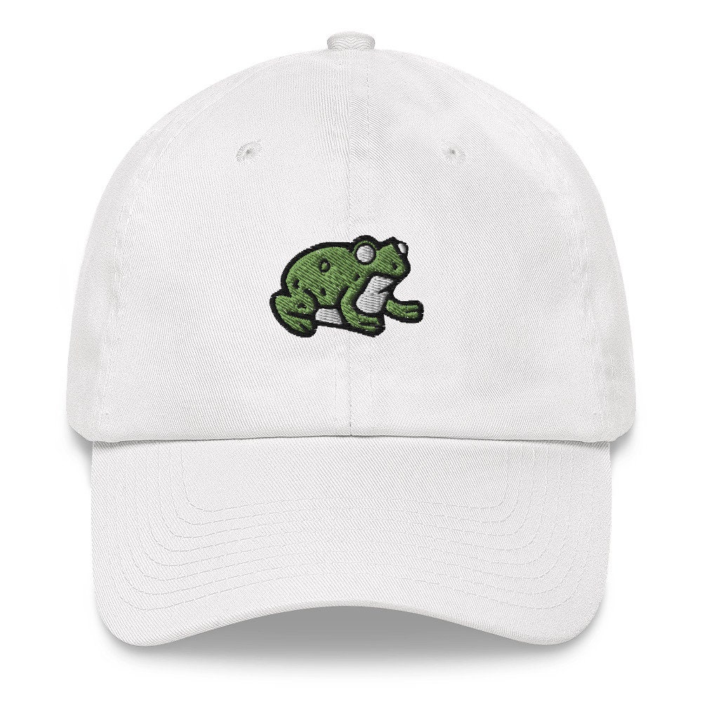 Chunky Frog Dad Hat - Embroidered Vintage Style Baseball Cap - Kawaii Unisex Gift image 7