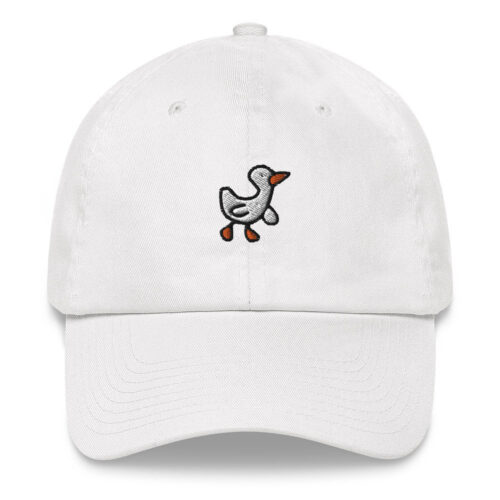 Unisex Duck Embroidered Baseball Cap - Animal Lover Hat Gift image 0