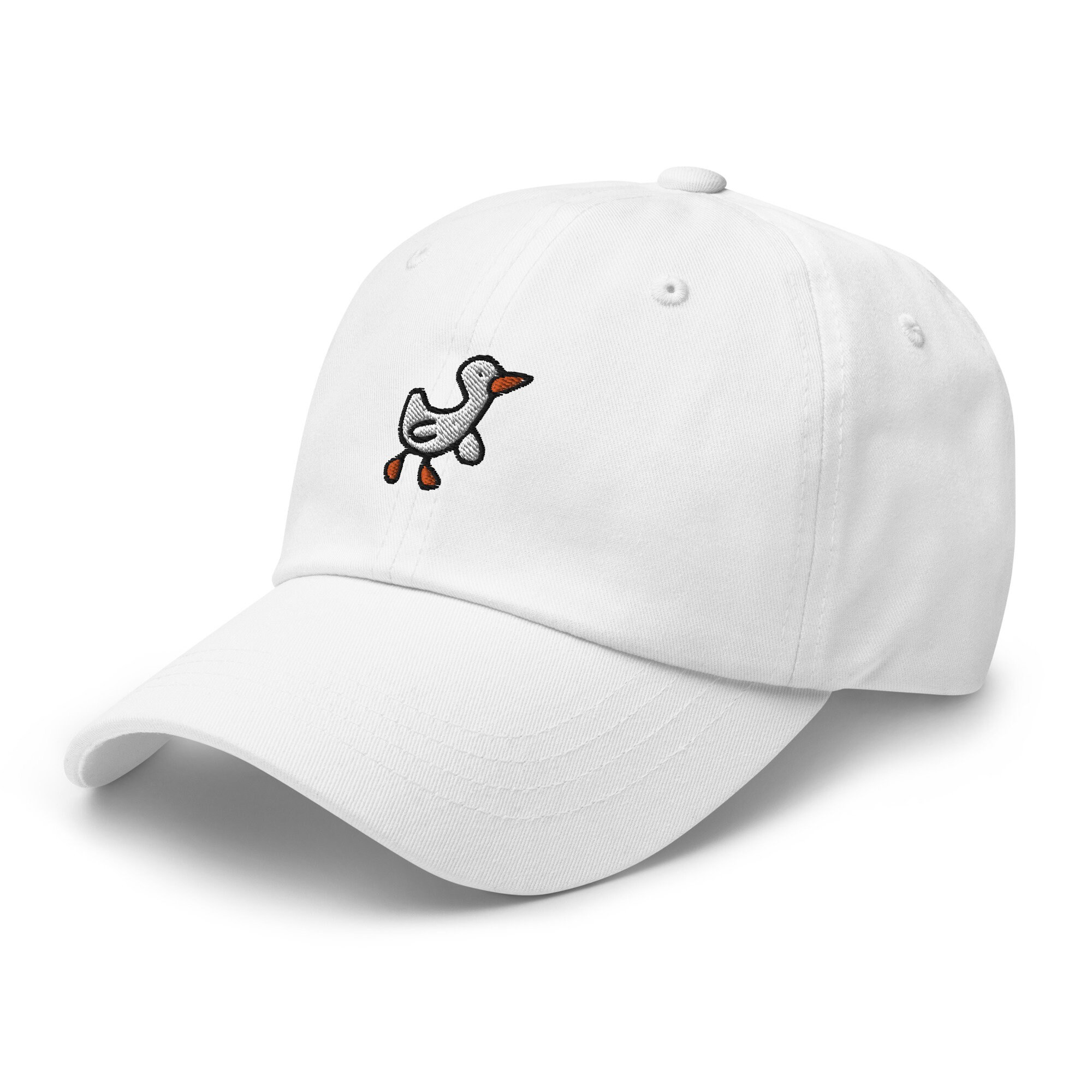 Unisex Duck Embroidered Baseball Cap - Animal Lover Hat Gift image 1