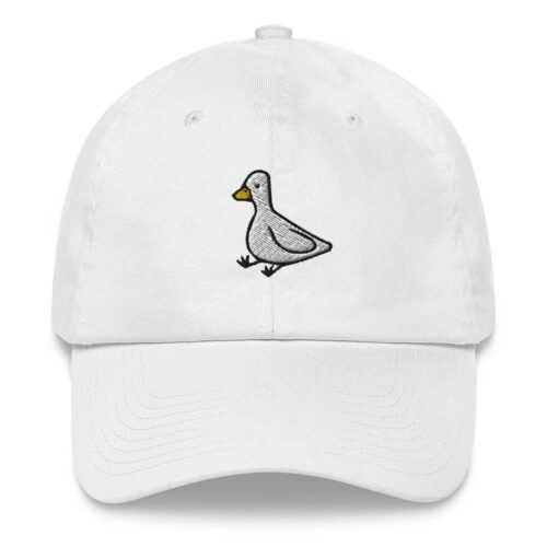 Unisex Baseball Cap with Duck Animal Embroidery - Perfect Gift Option image 0