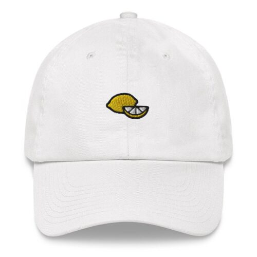 Unisex Lemon Embroidered Baseball Cap - Perfect Gift Option for All Occasions image 0