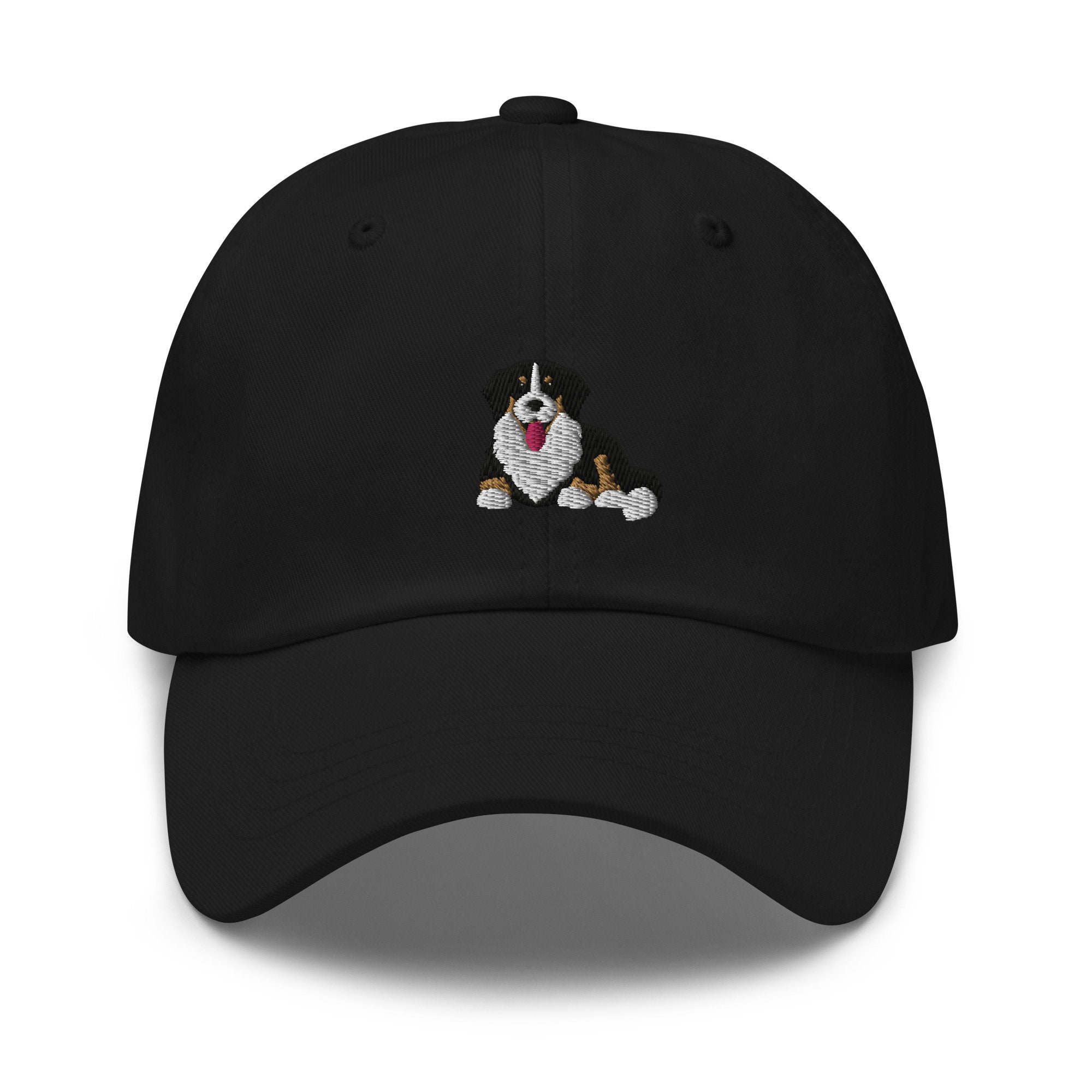 Bernese Mountain Dog Hat - Embroidered Bernese Mom & Dad Gifts Bernese Mountain Dog Embroidery image 1