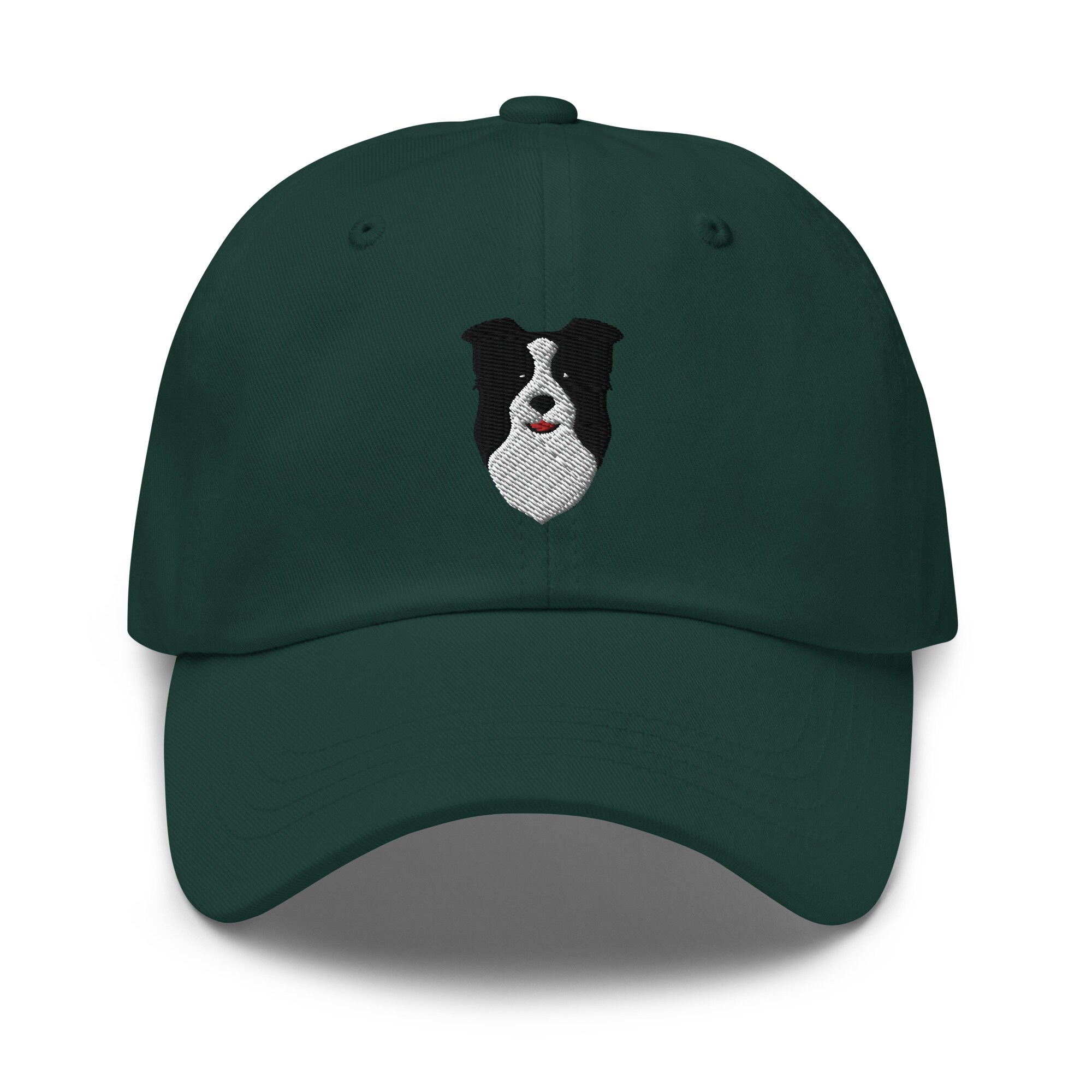 Border Collie Embroidered Baseball Cap - Cute Scotch Collie Dad Hat Collie Mom Gift image 2