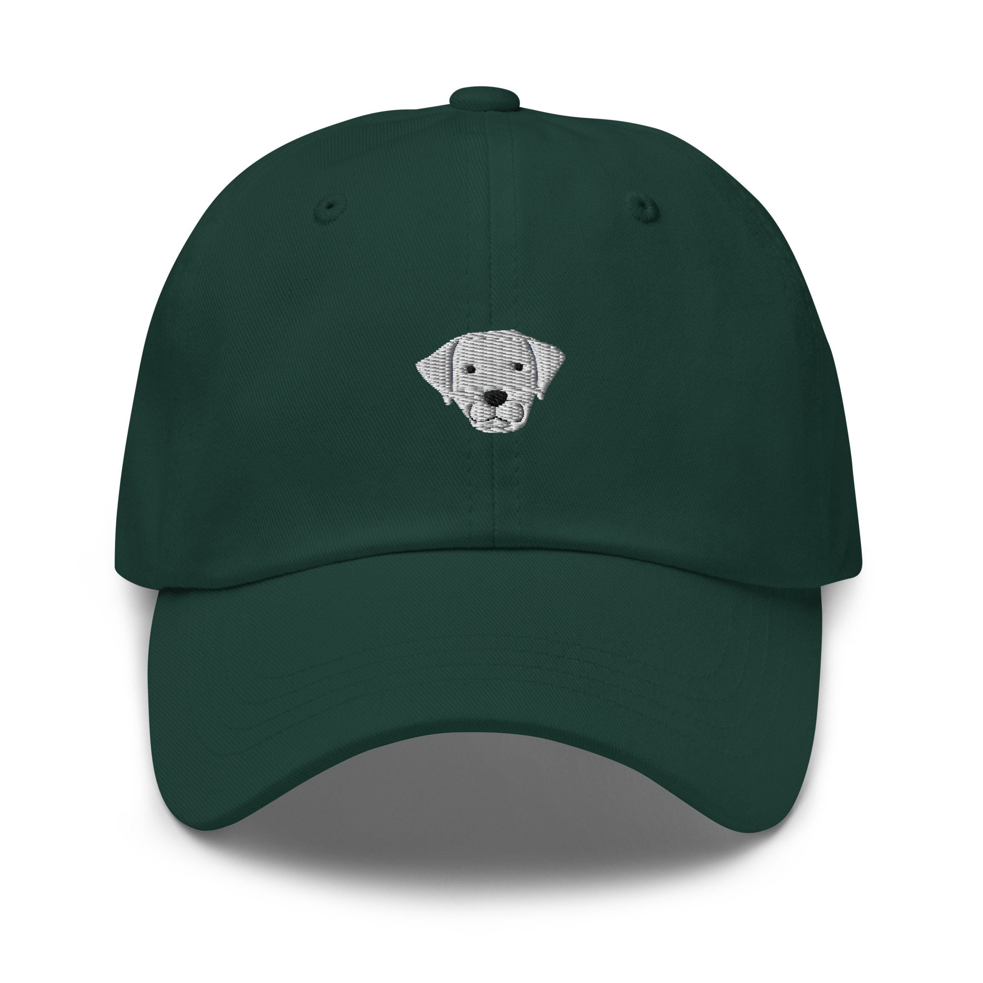 White Labrador Retriever Embroidered Baseball Cap - Lab Mom Hat Cute Lab Gifts image 3