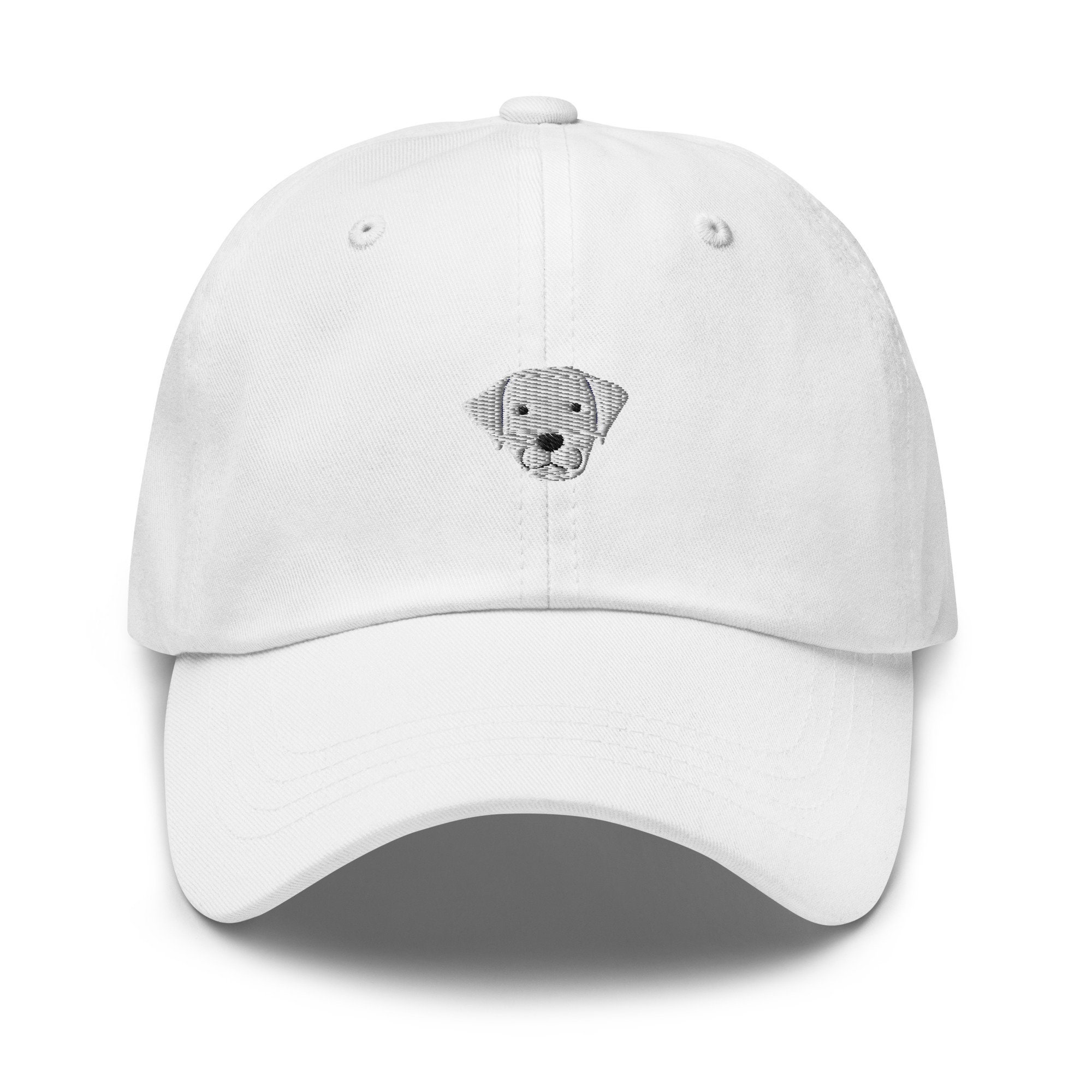 White Labrador Retriever Embroidered Baseball Cap - Lab Mom Hat Cute Lab Gifts image 8