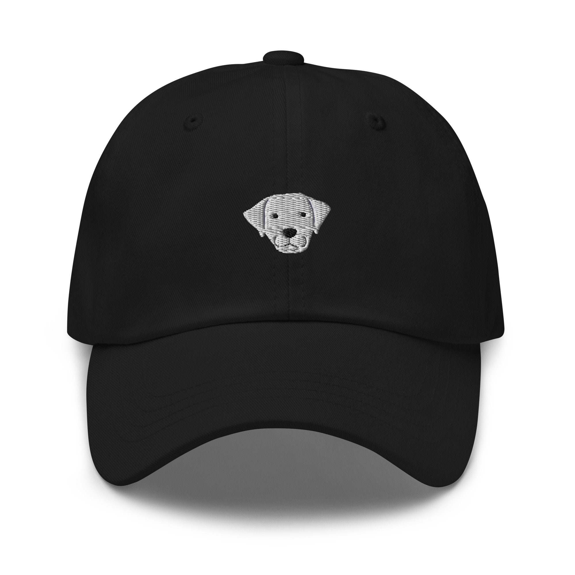 White Labrador Retriever Embroidered Baseball Cap - Lab Mom Hat Cute Lab Gifts image 1