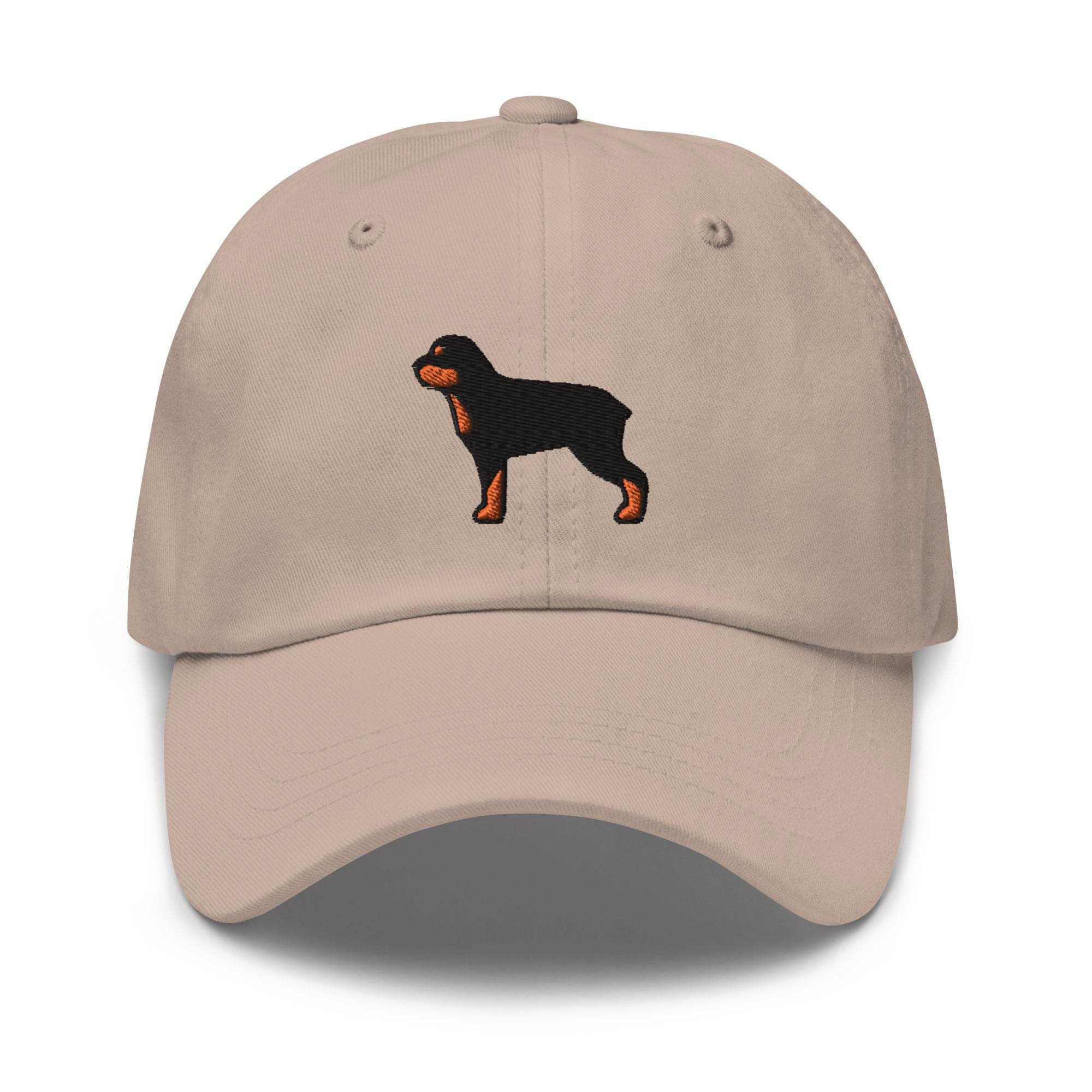 Rottweiler Embroidered Dad Cap - Trendy Fit Comfortable Baseball Hat Gift image 4