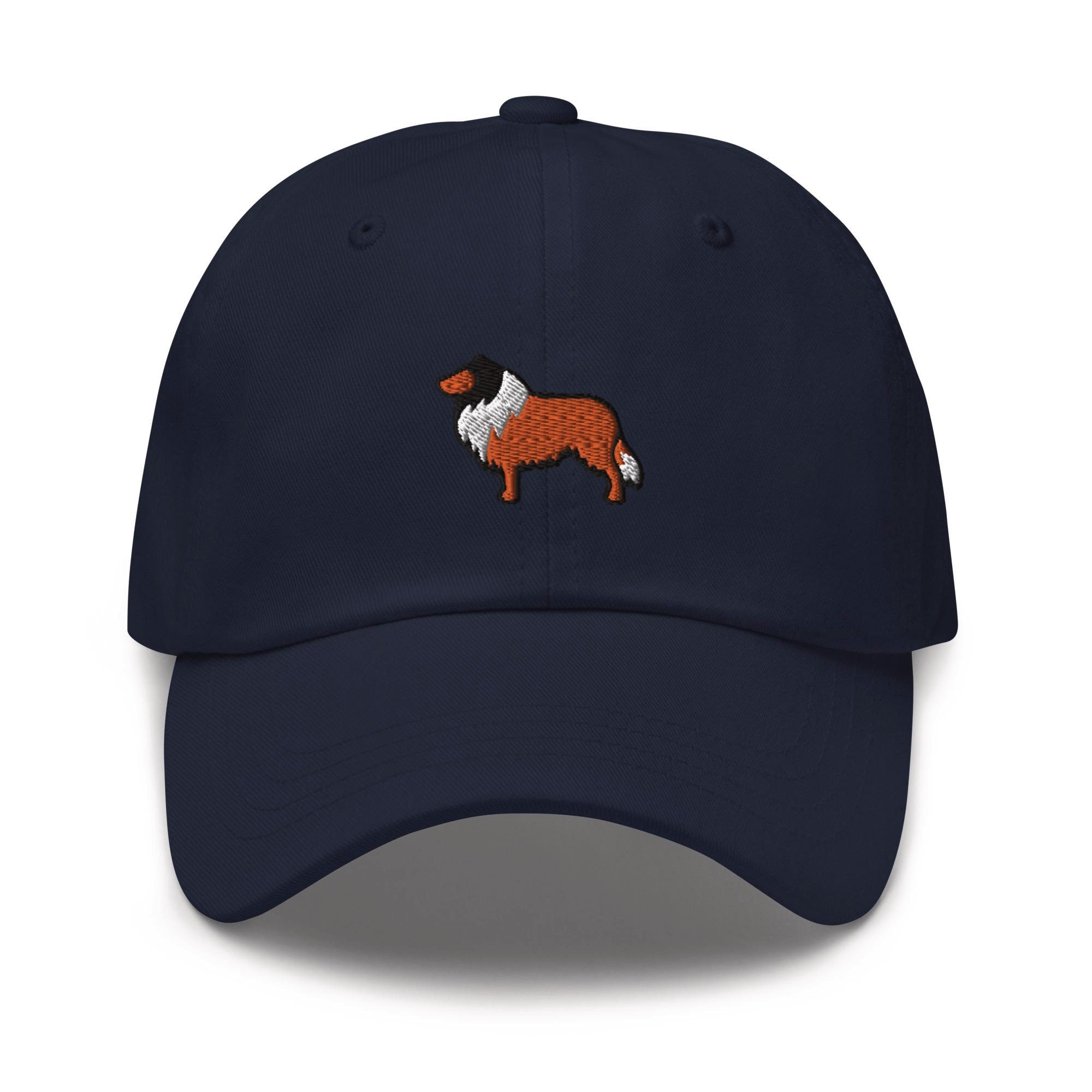 Rough Collie Embroidered Dad Cap - Trendy Fit Baseball Hat Gift image 2