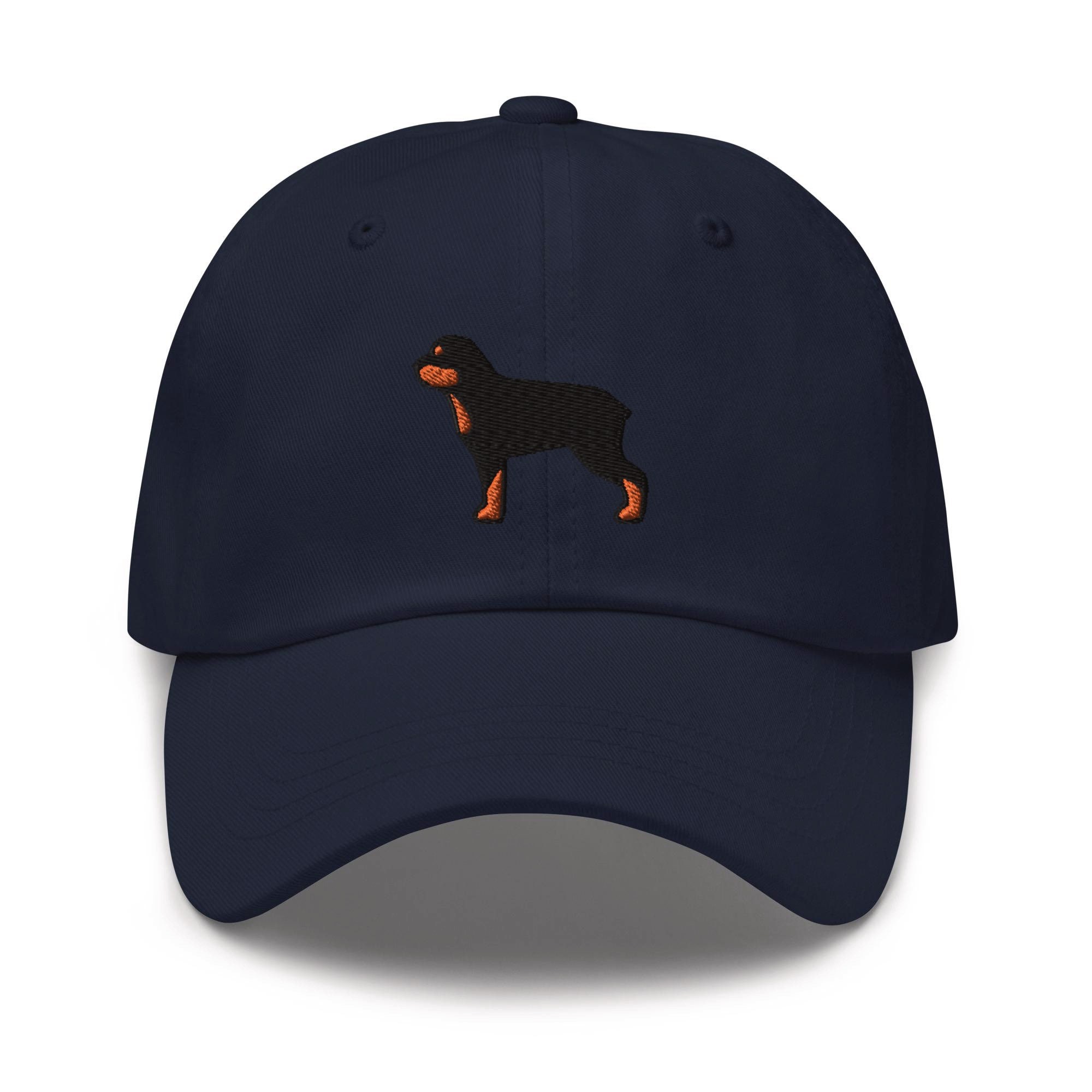 Rottweiler Embroidered Dad Cap - Trendy Fit Comfortable Baseball Hat Gift image 2