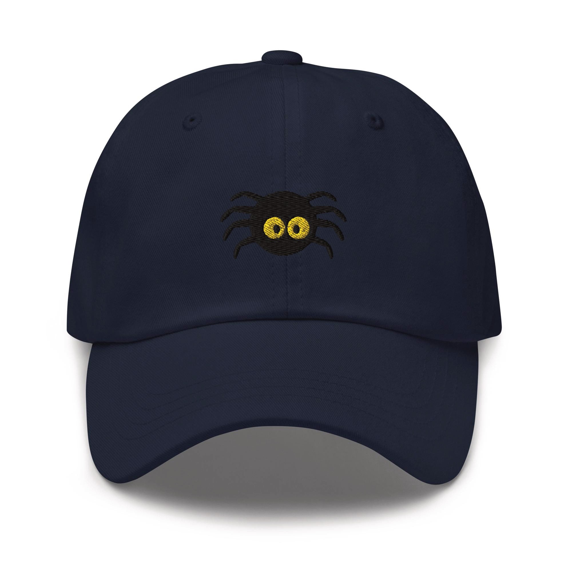 Spooky Spider Embroidered Dad Cap - Trendy Comfortable Baseball Hat Gift image 4