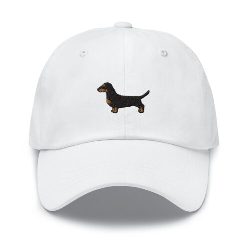 Dachshund Embroidered Dad Cap - Trendy Fit Comfortable Baseball Hat image 0