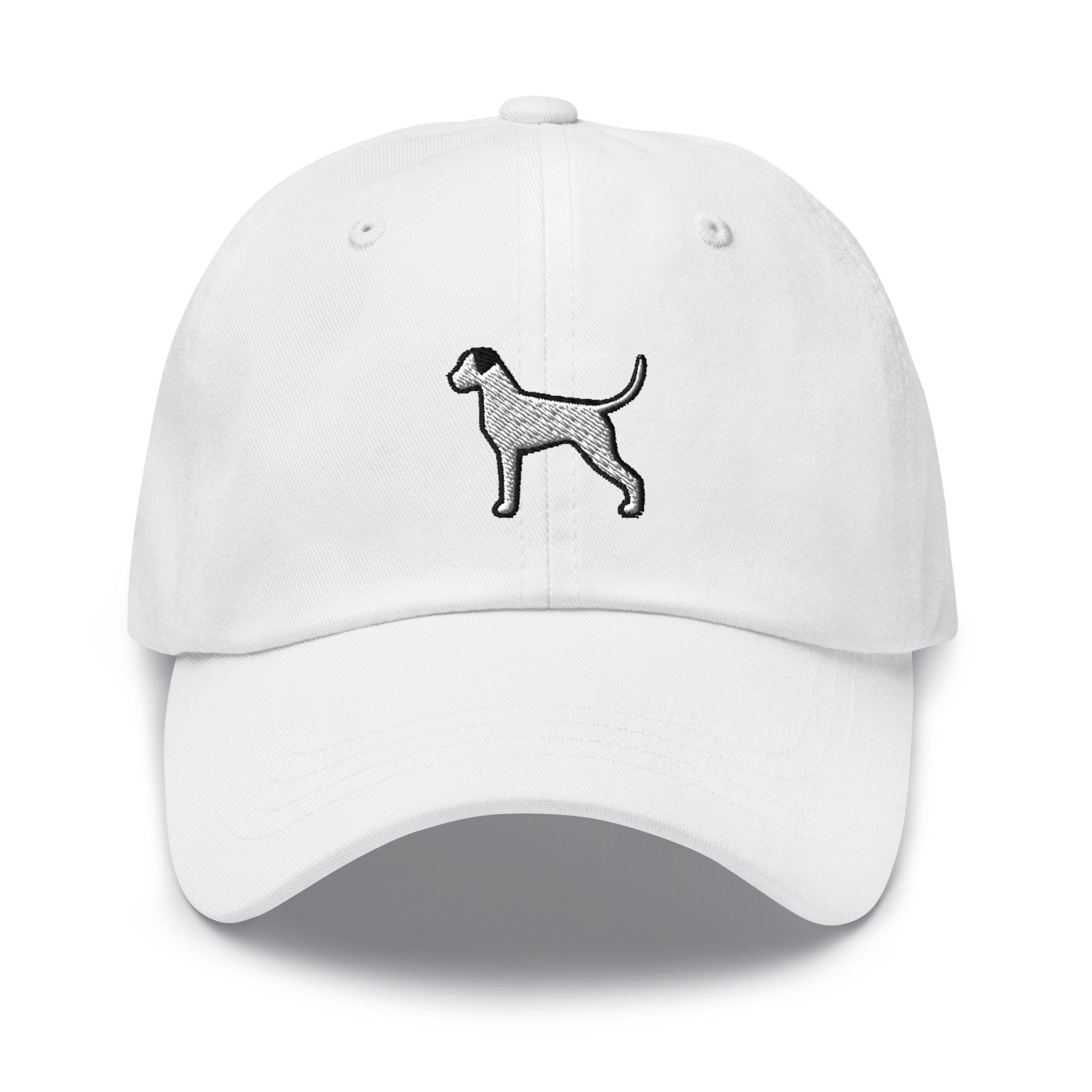 White Boxer Embroidered Dad Cap - Trendy Fit Comfortable Baseball Hat Gift image 2