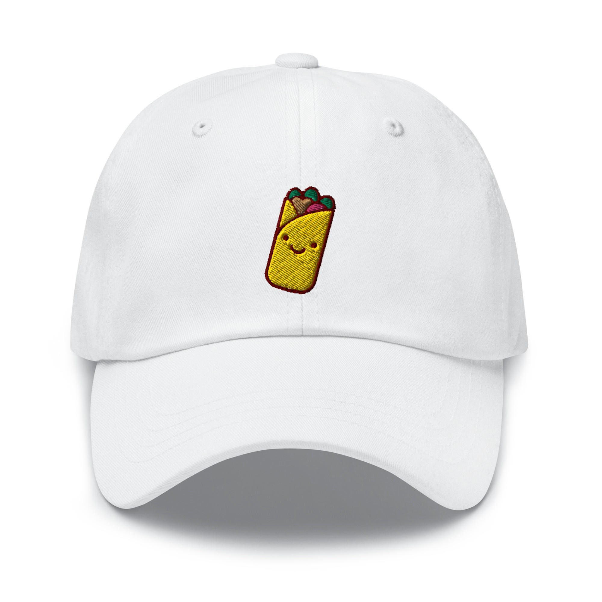 Cute Burrito Embroidered Dad Cap - Trendy Fit Comfortable Baseball Hat Gift image 1