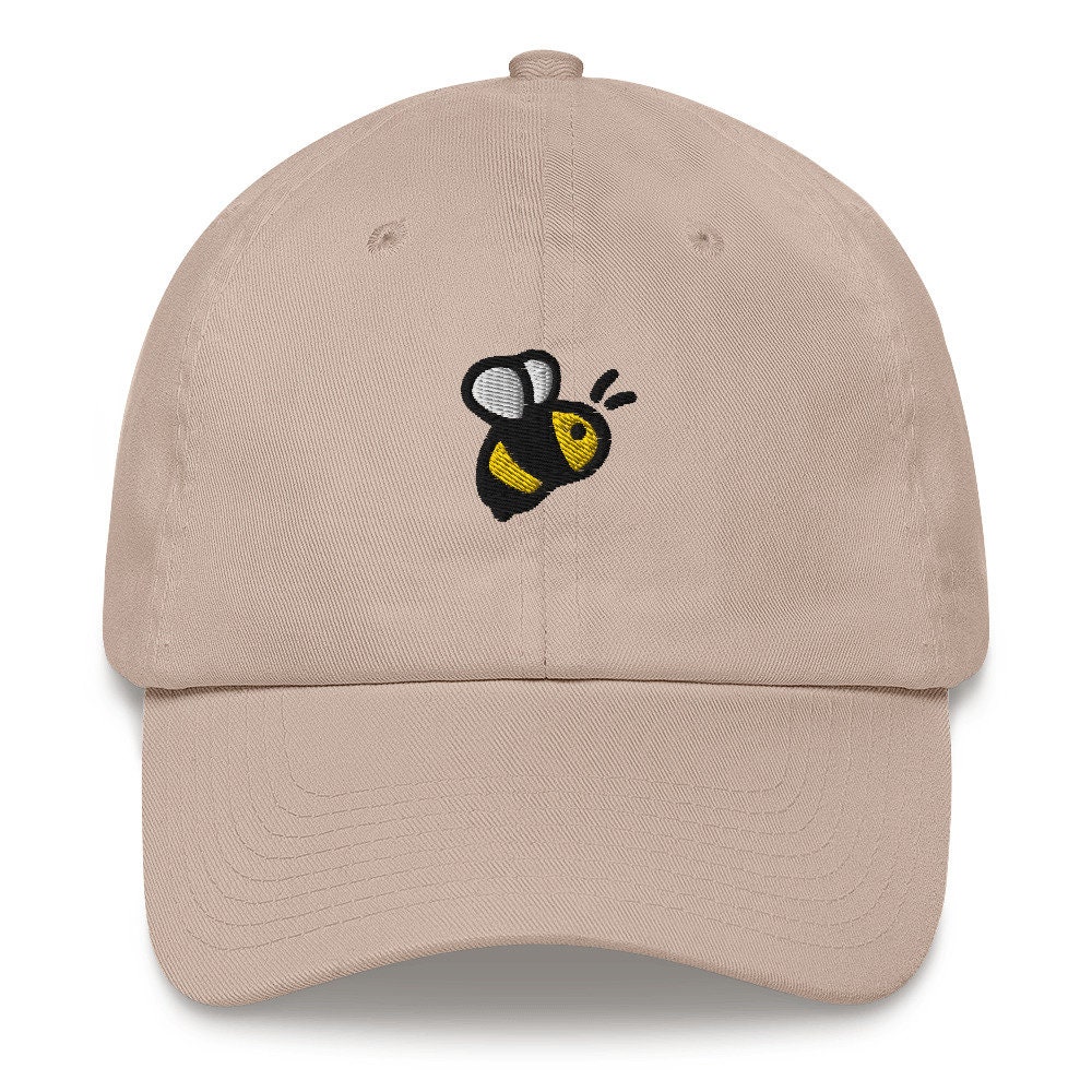 Unisex Embroidered Bee Baseball Cap Adjustable Dad Hat image 7