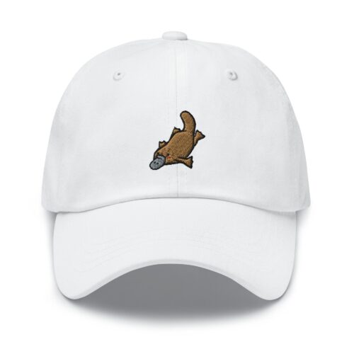 Platypus Embroidered Dad Cap - Trendy Fit Comfortable Baseball Hat Gift image 0