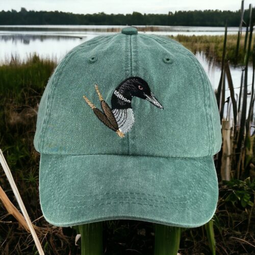 Baltimore Oriole Embroidered Baseball Cap - Bird Lover's Dad Hat Wildlife Nature Cap Bird Watcher Gift image 0