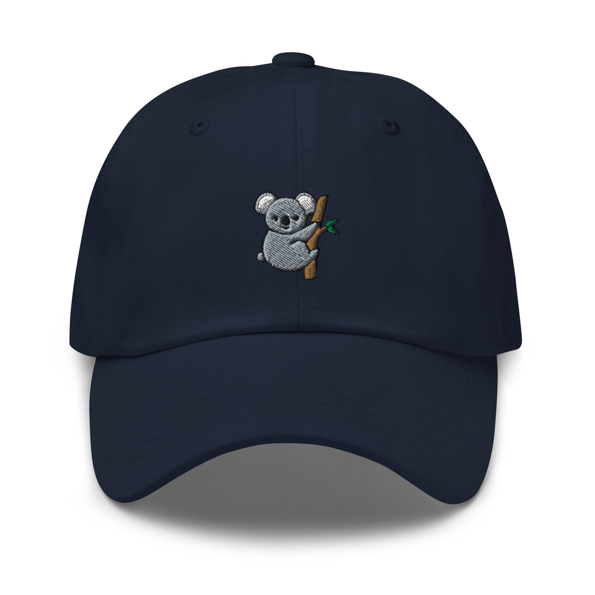 Cute Koala Bear Embroidered Dad Cap - Trendy Fit Comfortable Baseball Hat Gift image 2