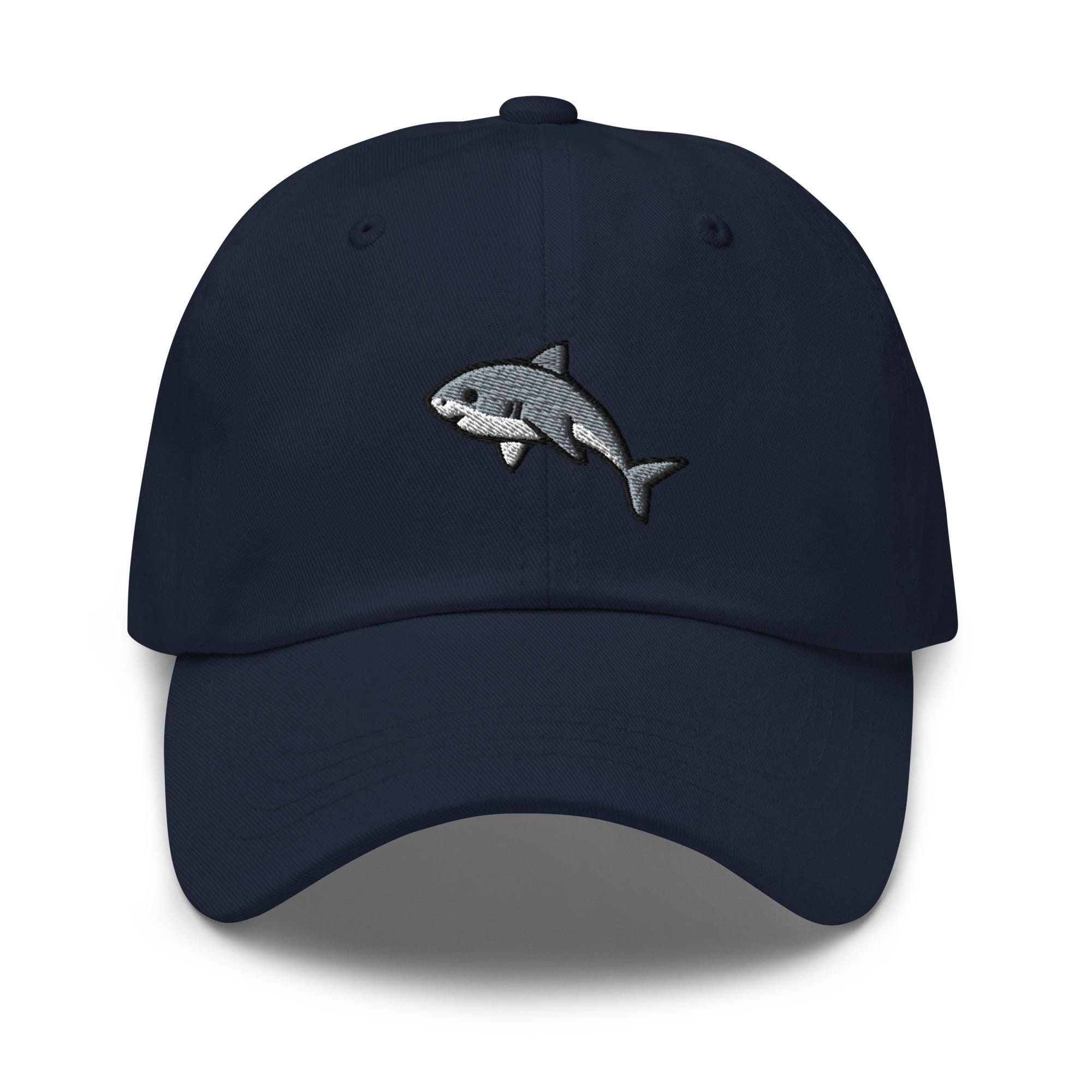 Cute Baby Shark Embroidered Dad Cap - Trendy Fit Comfortable Baseball Hat Gift image 2