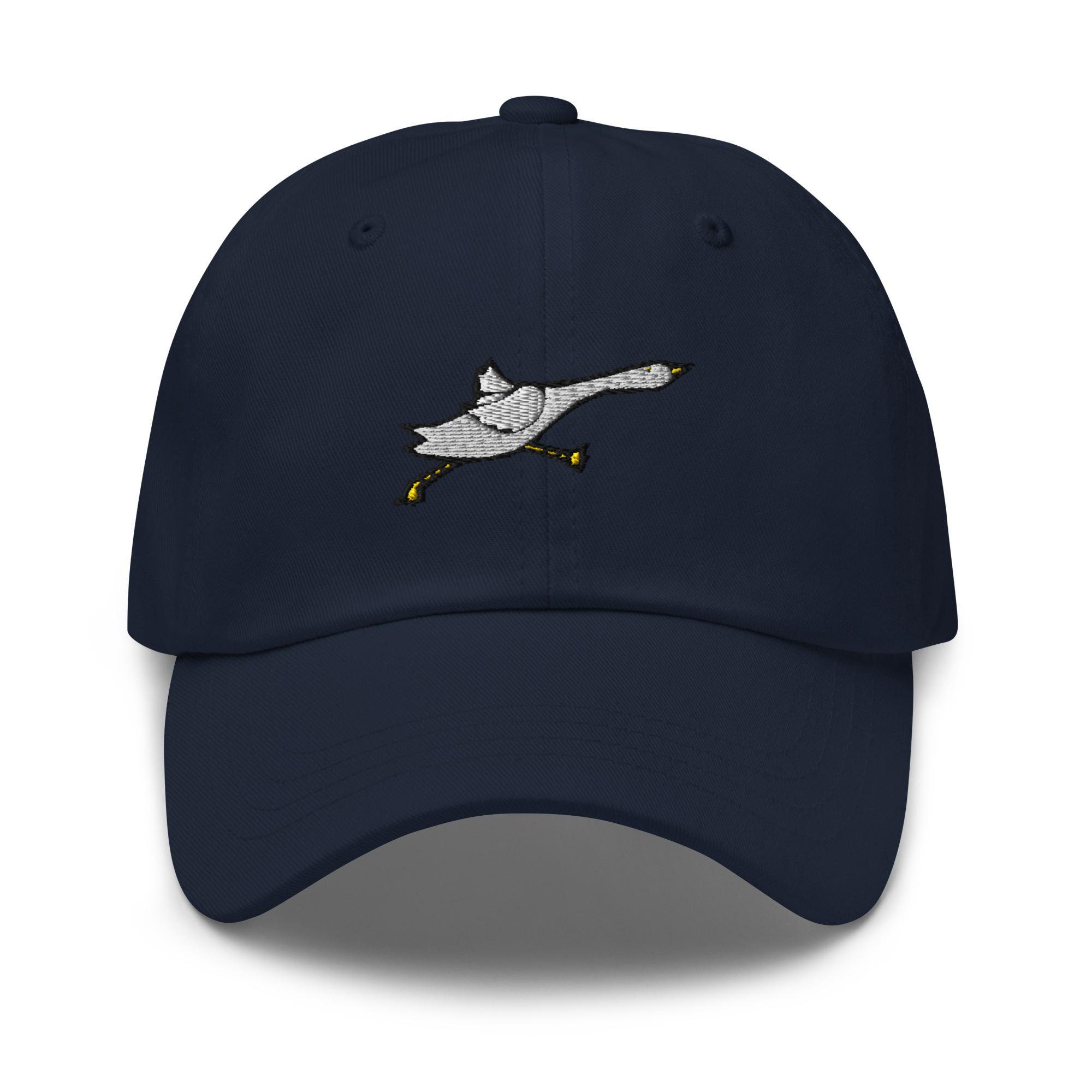 Running Emden Goose Embroidered Dad Cap - Trendy Fit Comfortable Baseball Hat Gift image 2