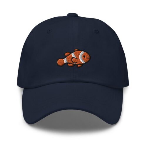 Clownfish Embroidered Dad Cap - Trendy Fit Comfortable Baseball Hat image 1