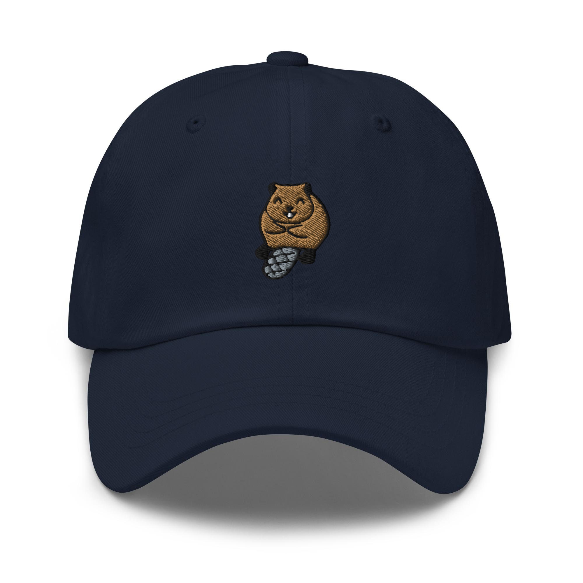 Beaver Embroidered Dad Cap - Trendy Fit Comfortable Baseball Hat Gift image 2