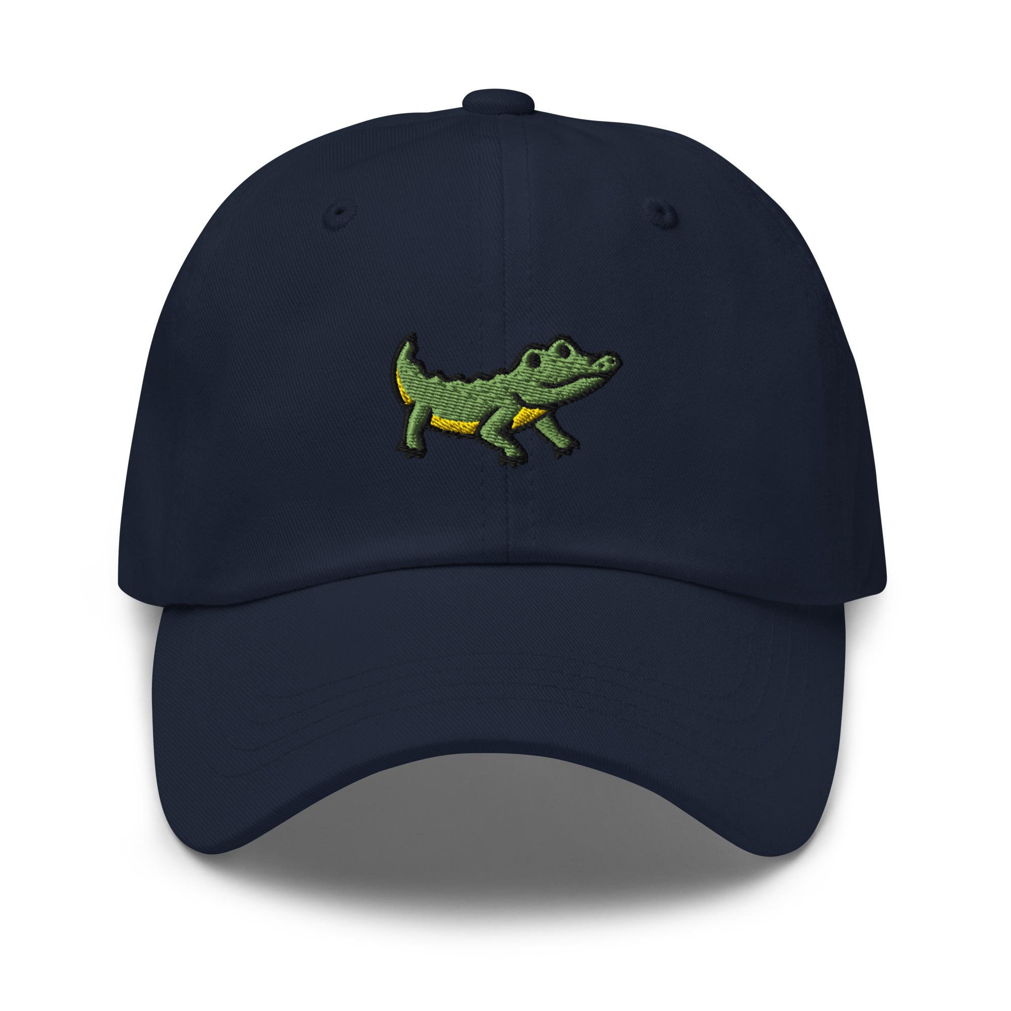 Crocodile Embroidered Dad Cap - Trendy Fit Comfortable Hat image 2