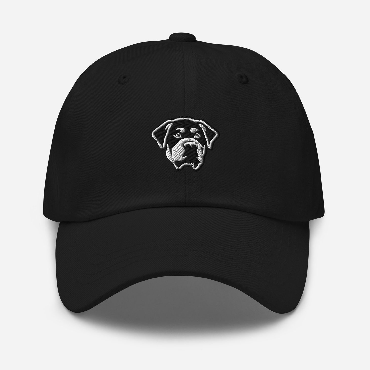 Rottweiler Embroidered Dad Hat - Rottie Dog Adjustable Baseball Cap - Puppy Lovers Gift image 9