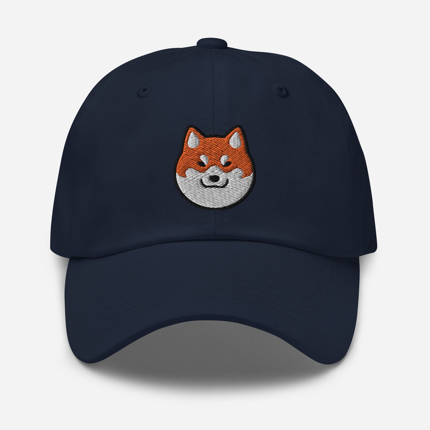 Shiba Inu Dad Hat - Embroidered Adjustable Baseball Cap - Unique Dog Lover Gift image 2