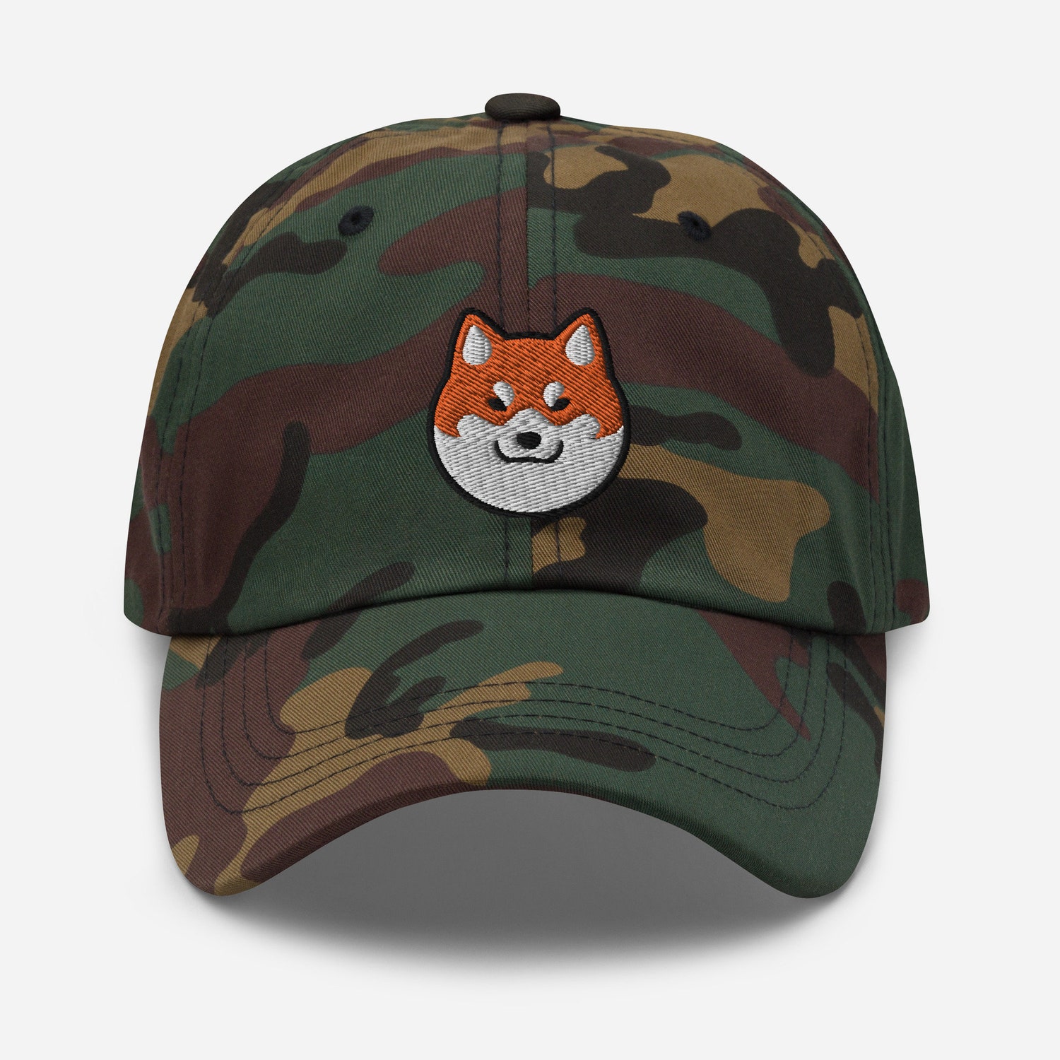 Shiba Inu Dad Hat - Embroidered Adjustable Baseball Cap - Unique Dog Lover Gift image 4