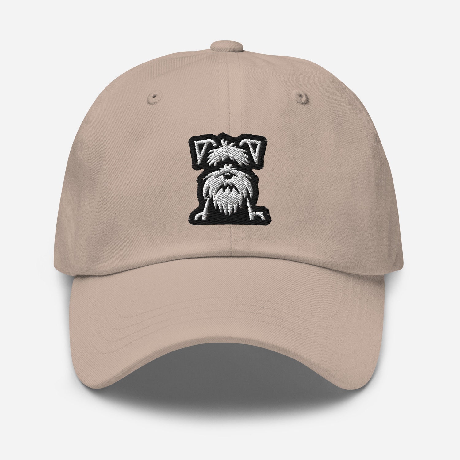 Schnauzer Embroidered Dad Hat - Adjustable Dog Baseball Cap Gift for Puppy Moms & Dads image 6