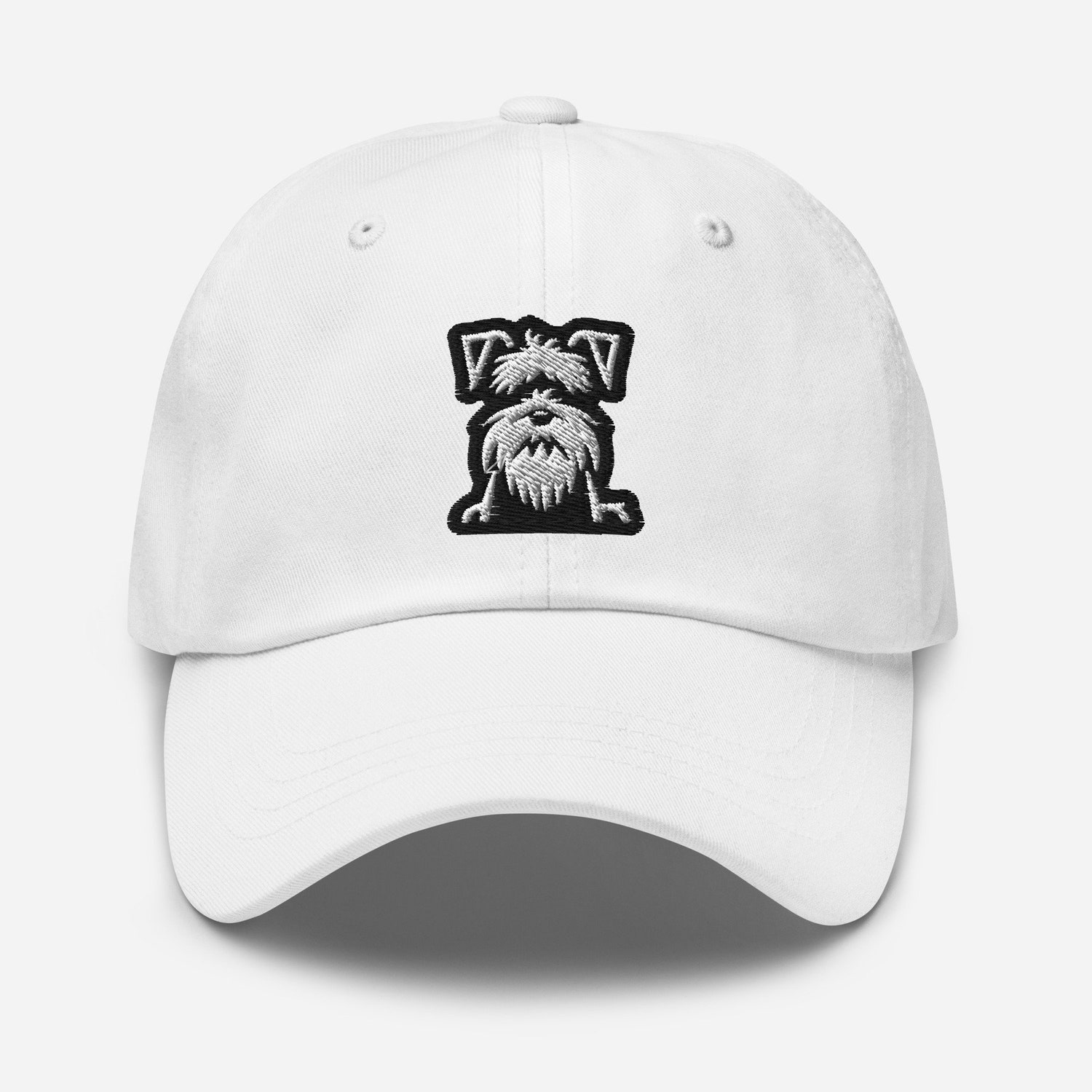 Schnauzer Embroidered Dad Hat - Adjustable Dog Baseball Cap Gift for Puppy Moms & Dads image 9